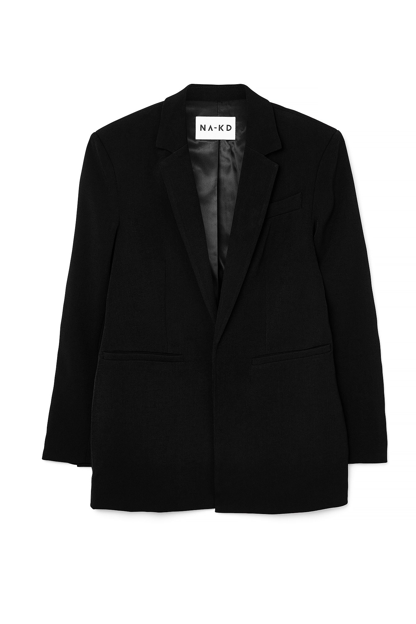 Regular Open Blazer Black | NA-KD