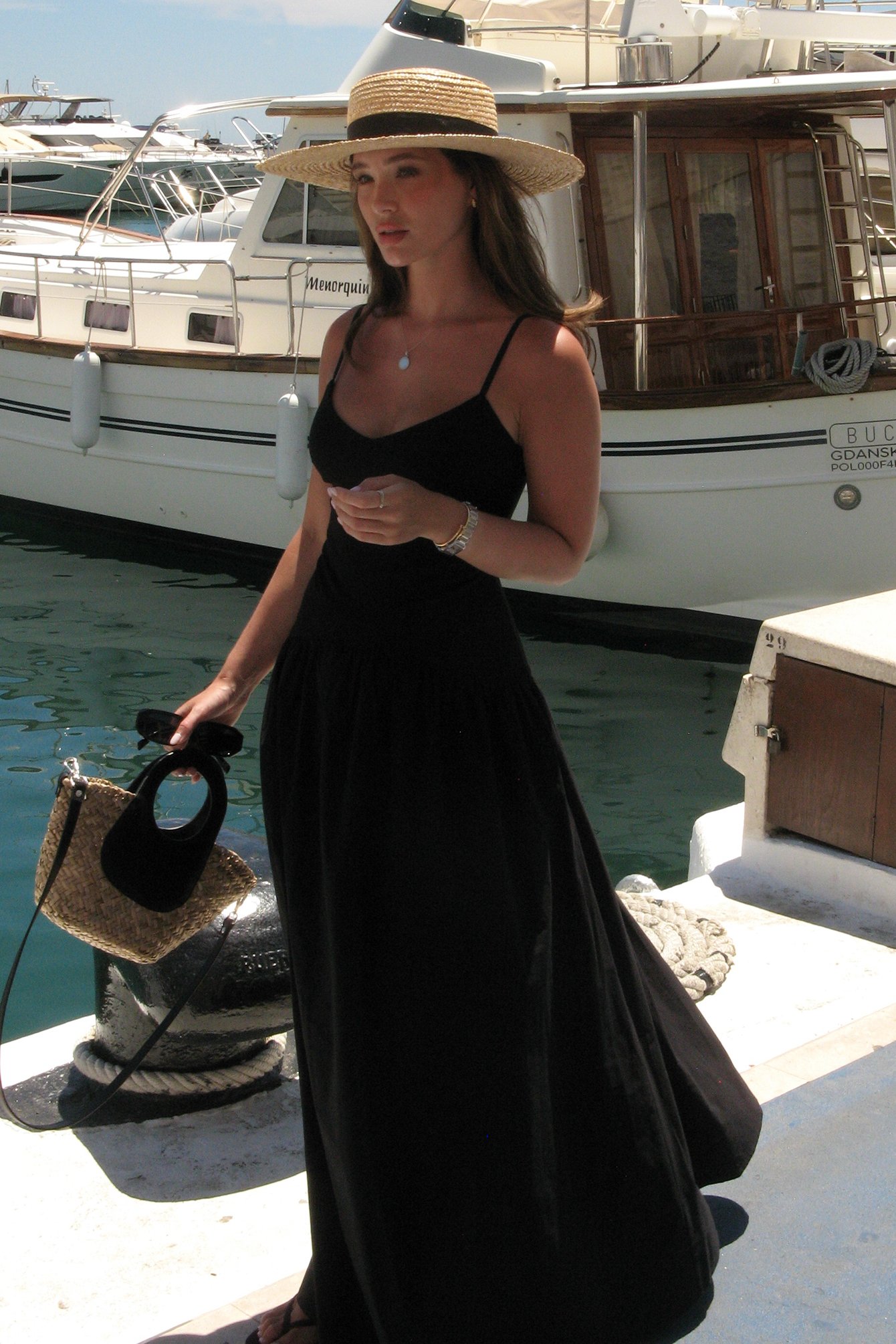 My Newest go-to Black Summer Maxi