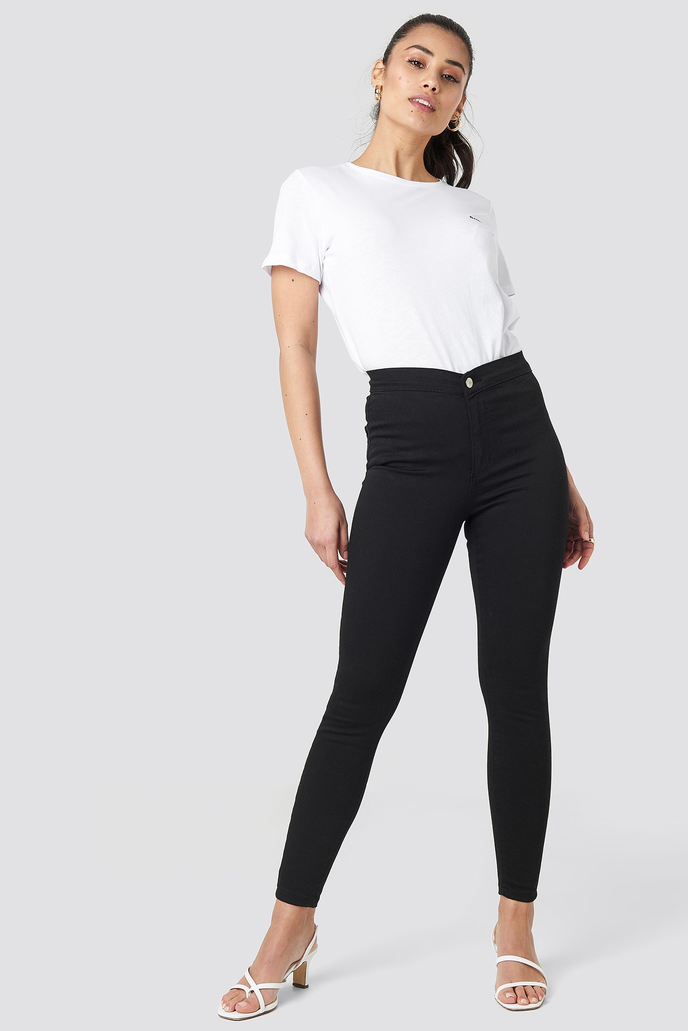 black jeggings outfit