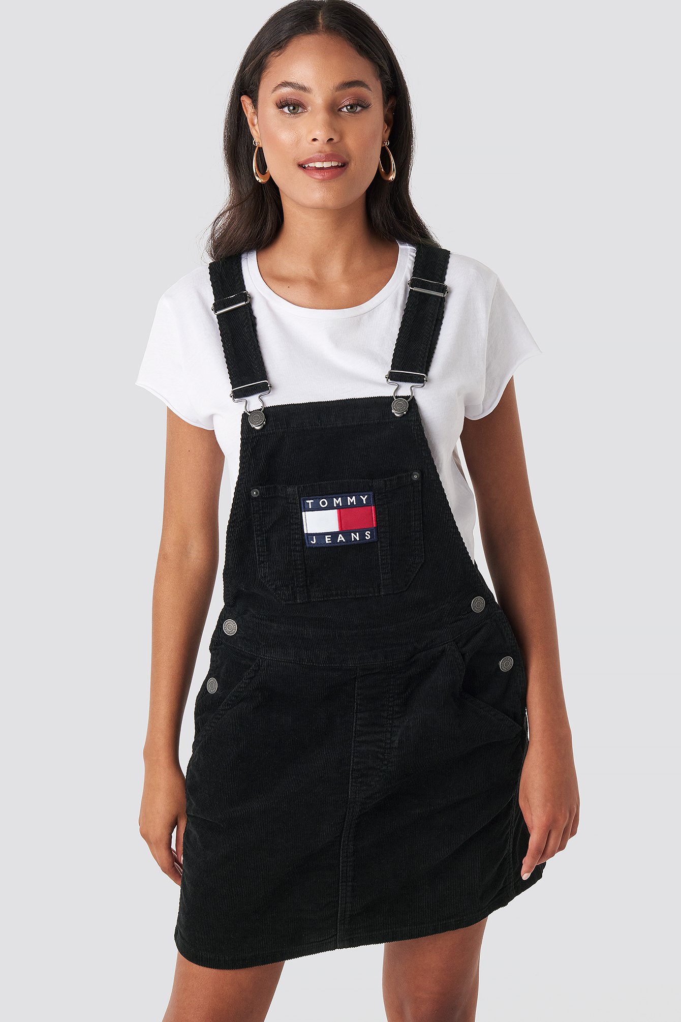 tommy jeans dungarees mens