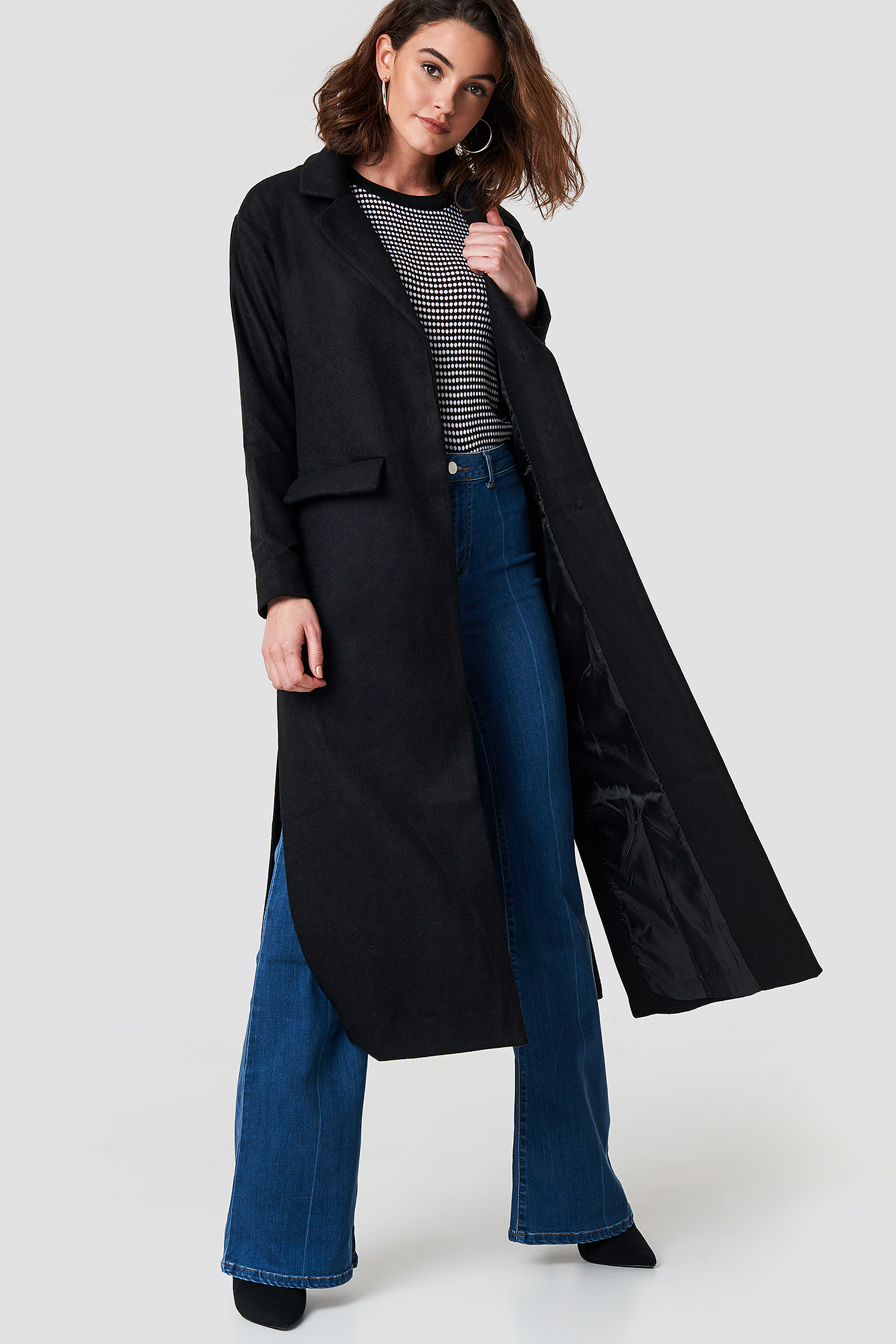 Milla Long Coat Black | na-kd.com