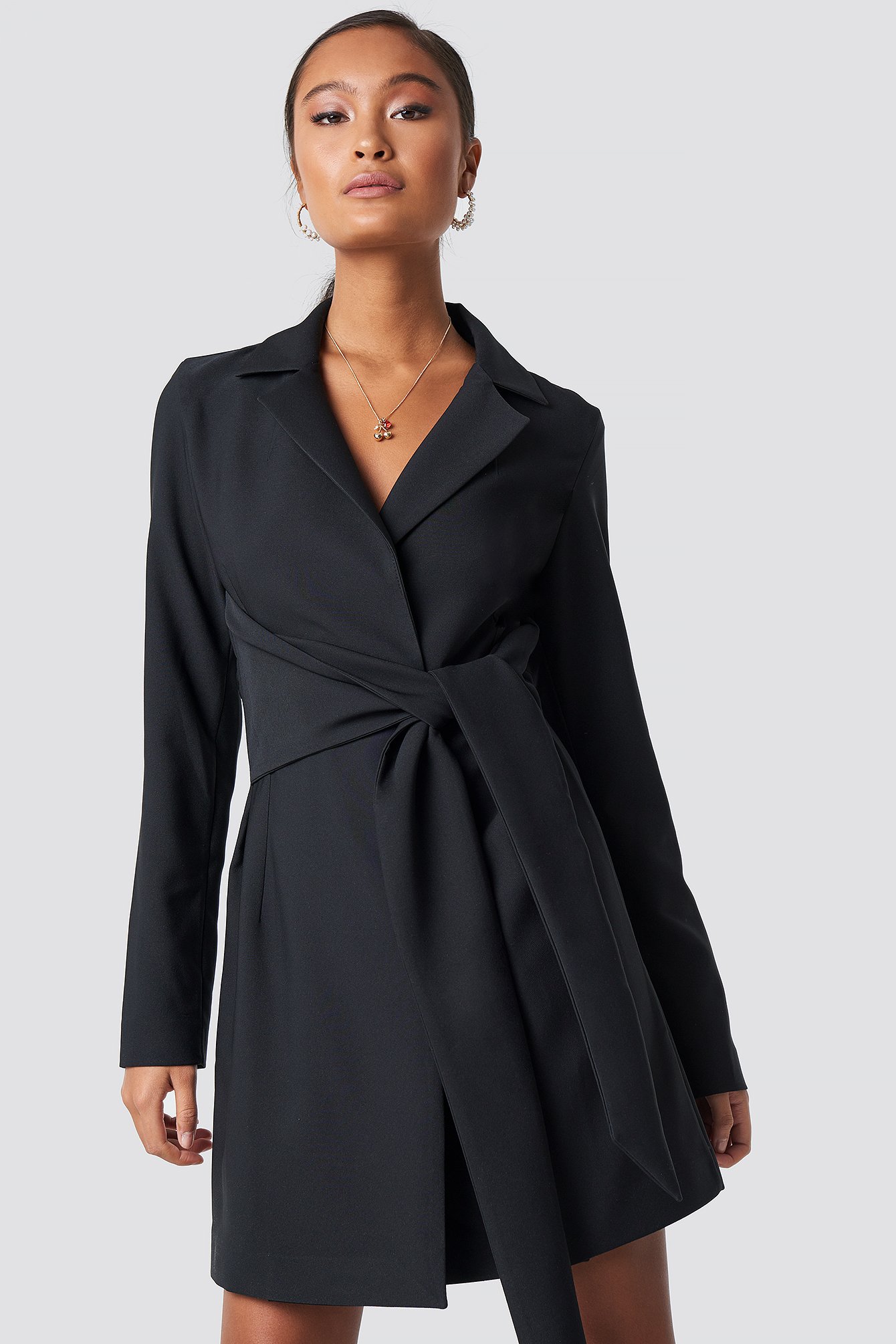 Danielle Blazer Dress Black | na-kd.com