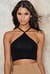 A-Neck Cropped Strap Top