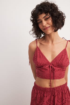 Red Anglaise Singlet
