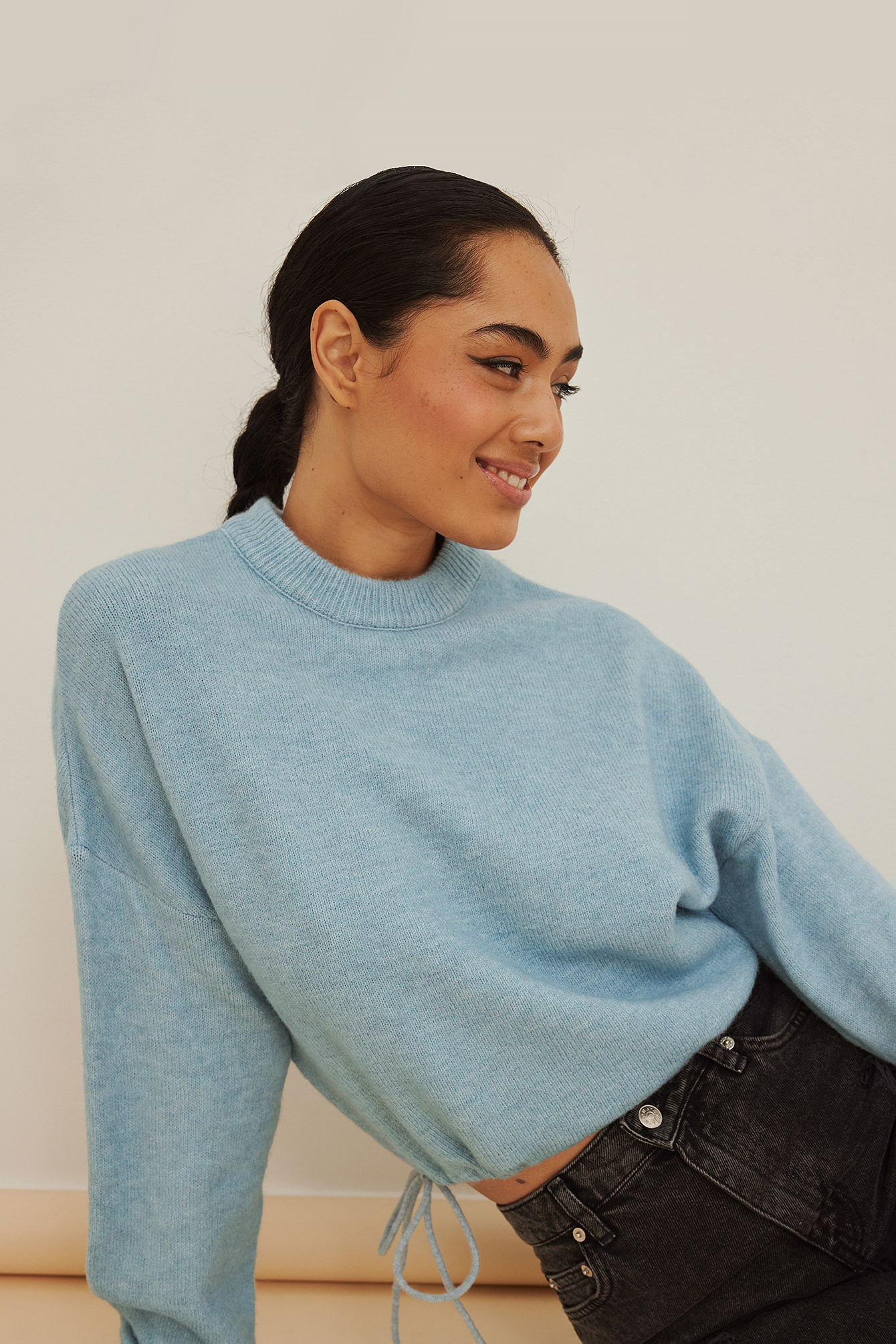 pale blue sweater ladies