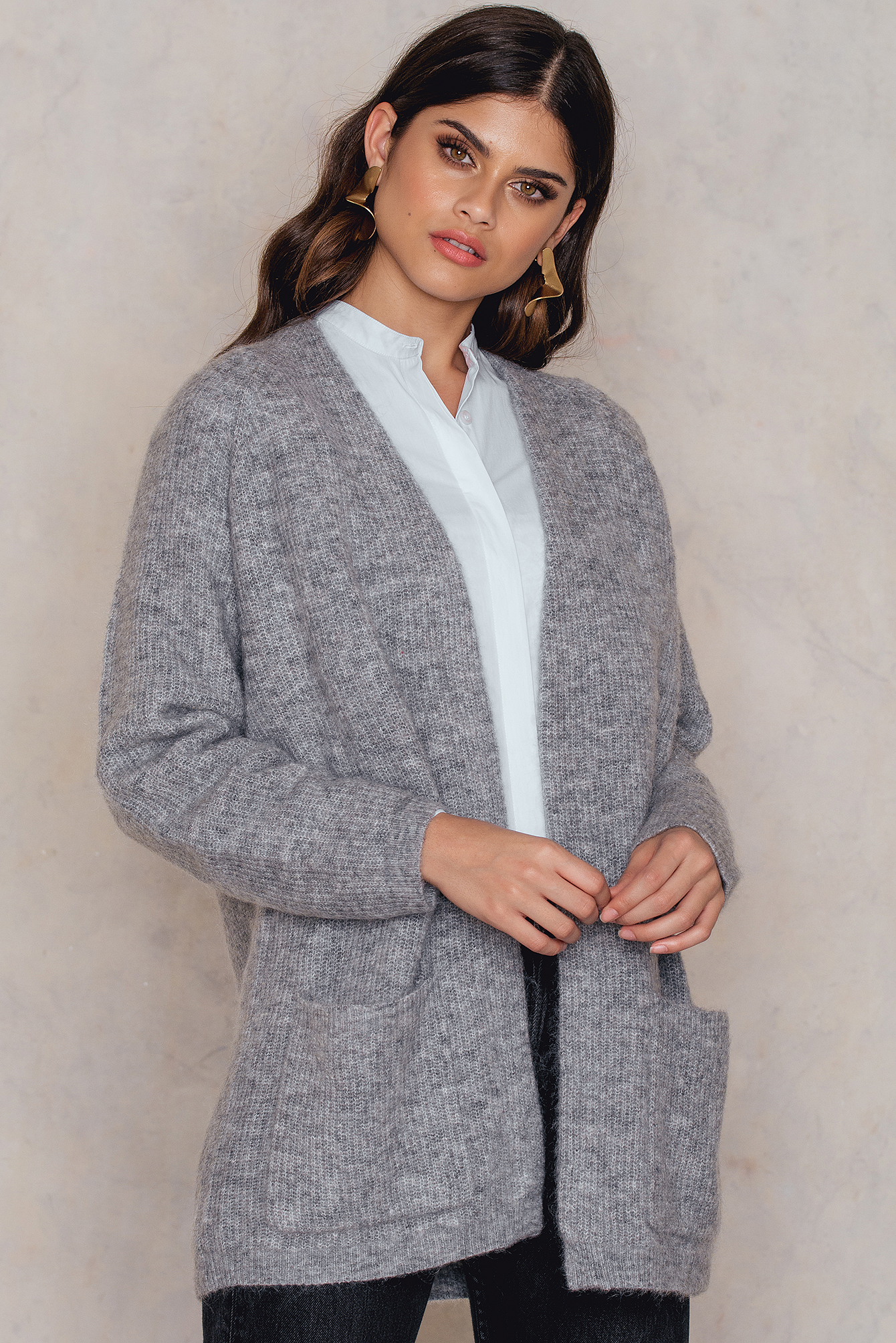 Belinta Cardigan Grey NA KD