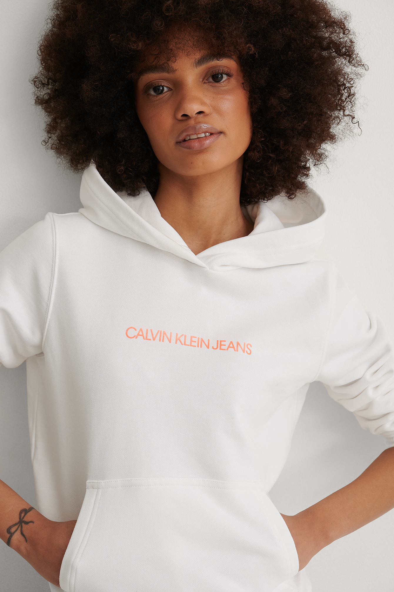 Calvin klein institutional discount hoodie