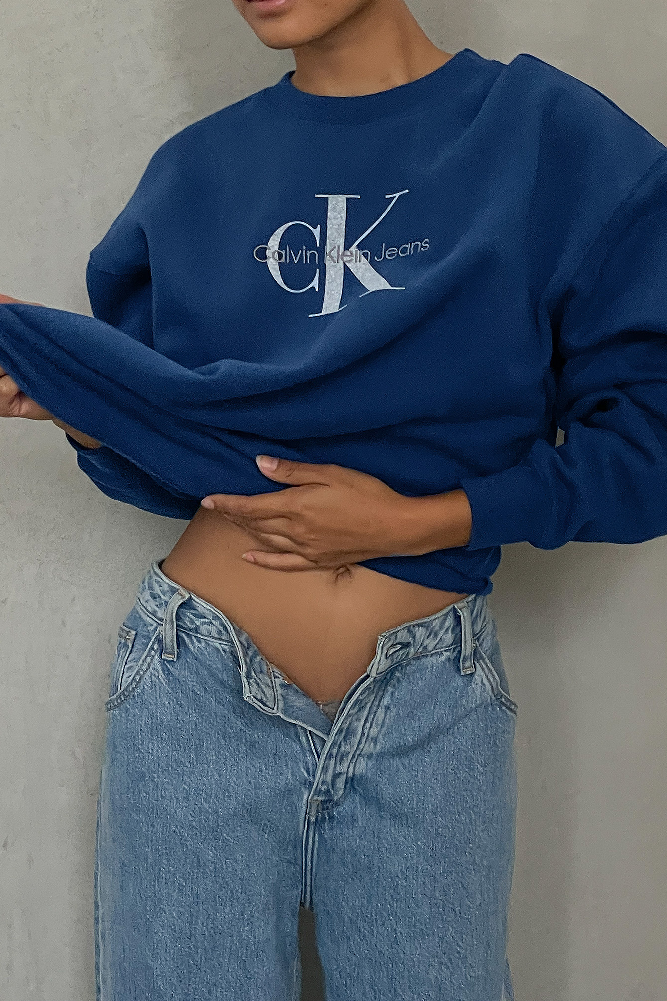 Calvin klein hot sale oversized jumper