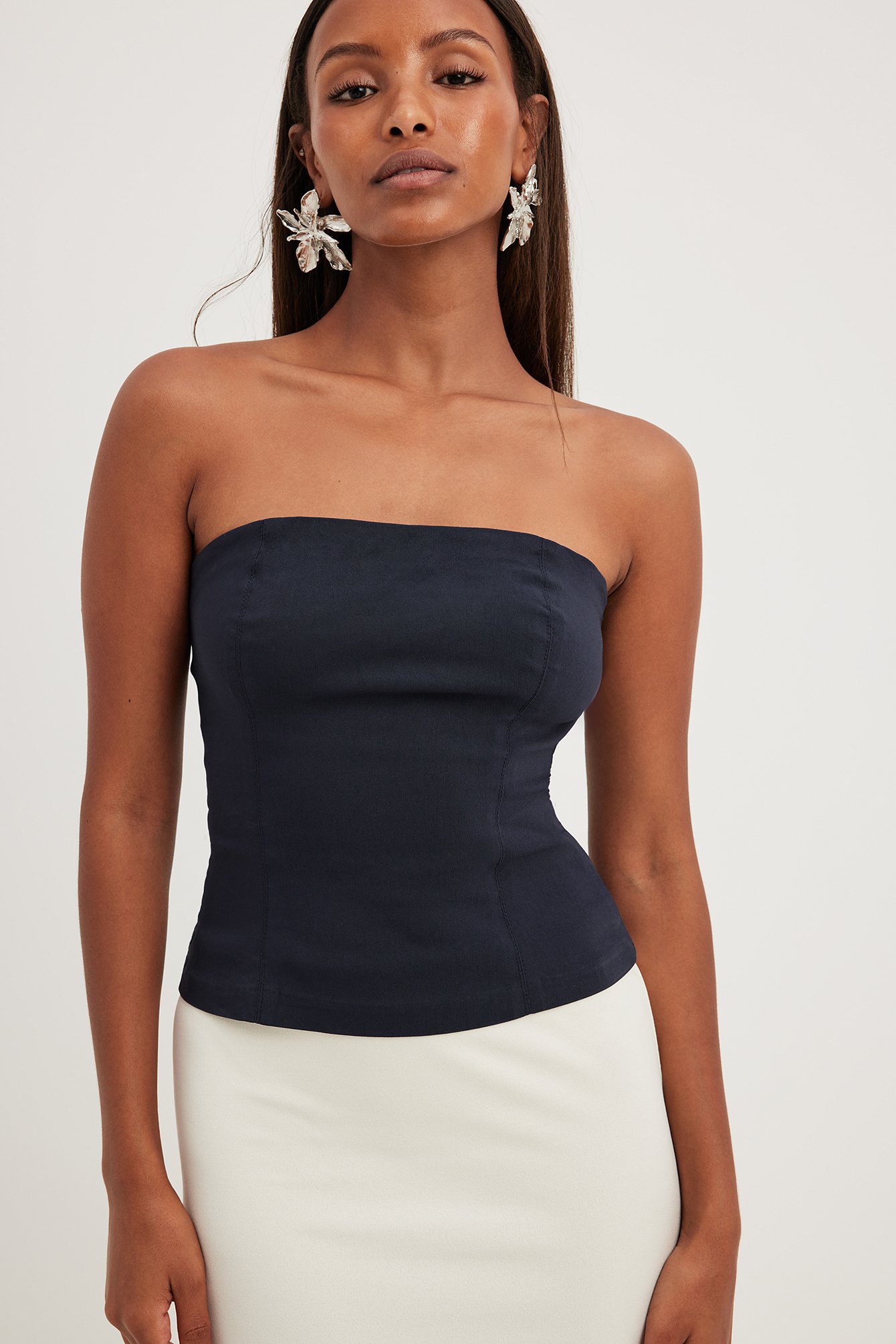 Structured deals strapless top