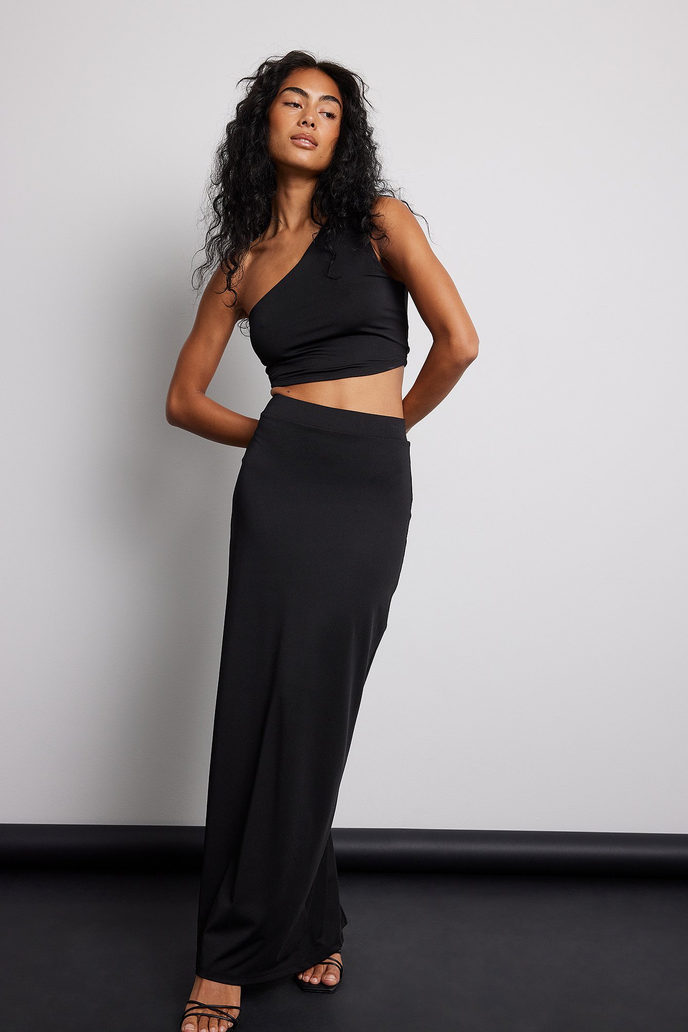 Maxi Skirt Black | NA-KD