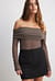 Fine Knitted Draped Top