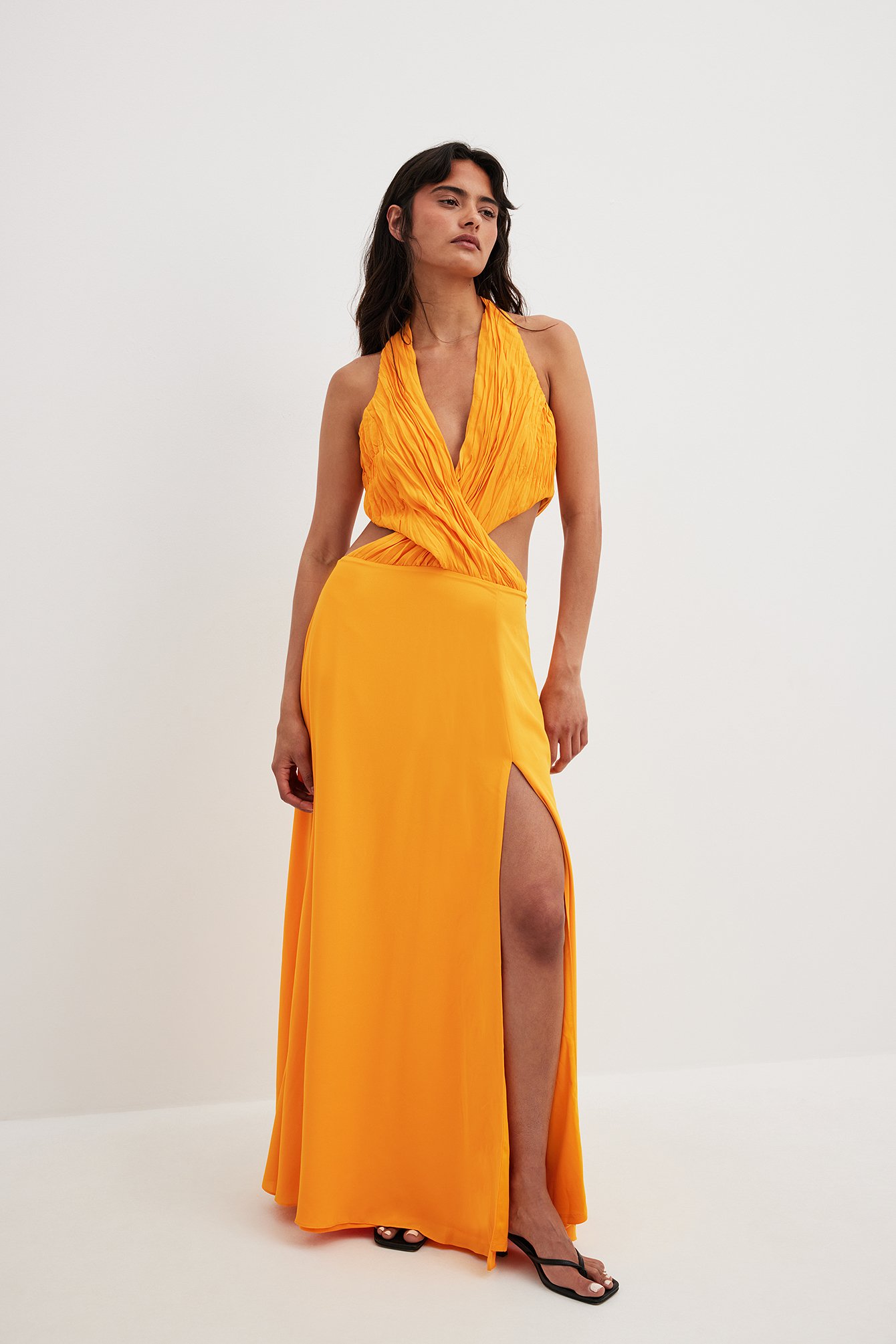 Orange maxi hotsell dresses uk