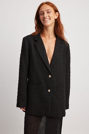 Black Tweed blazer