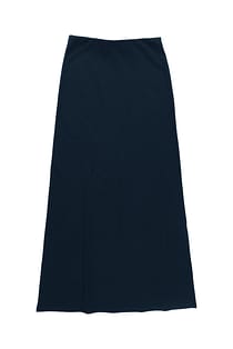 Jersey Low Waist Maxi Skirt Blue | NA-KD