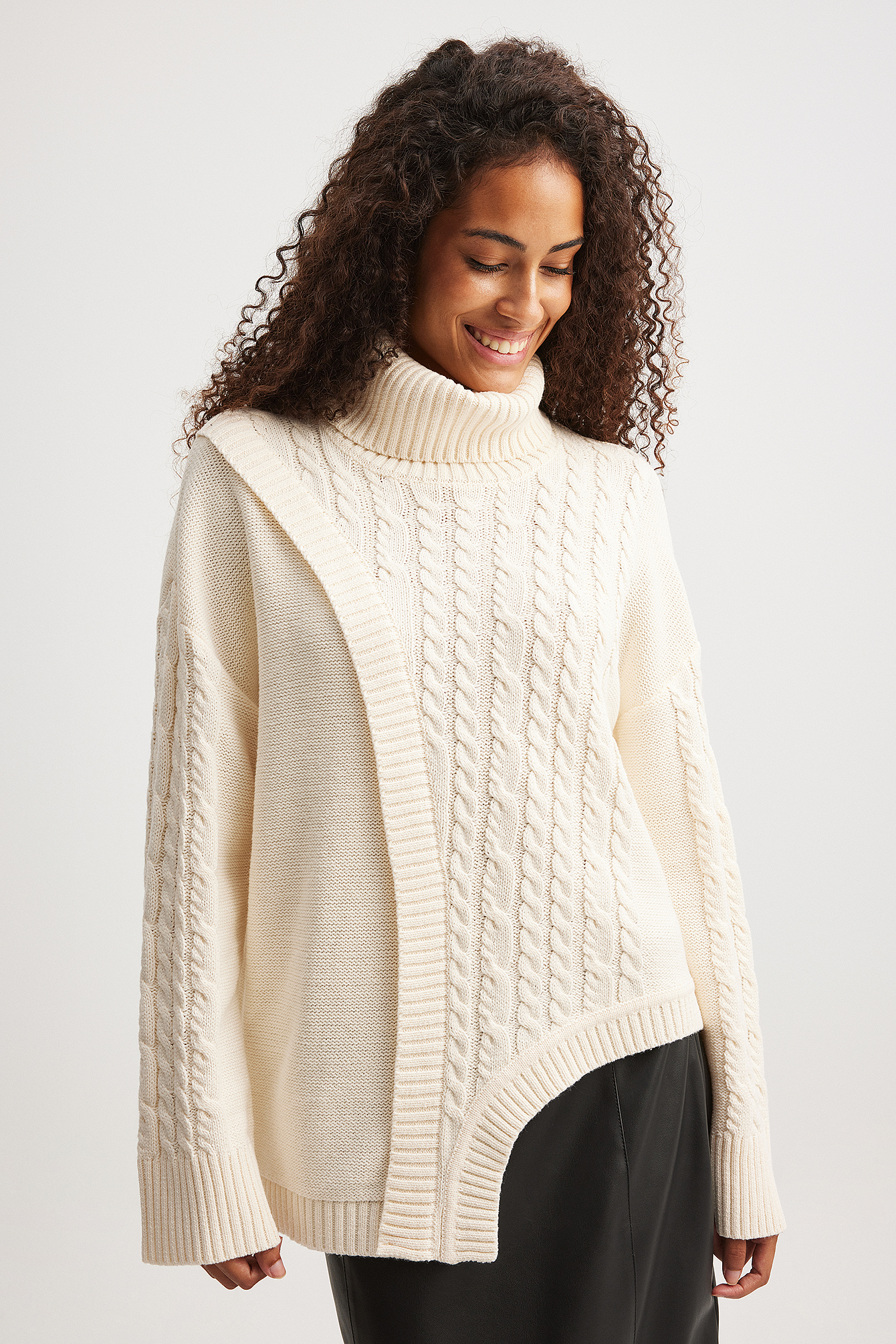 Chunky knit cardigan | Find wool sweaters for women at NA-KD | NA-KD