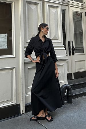 Black Maxi jupe