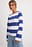 Long Sleeve Boat Neck Cotton Top