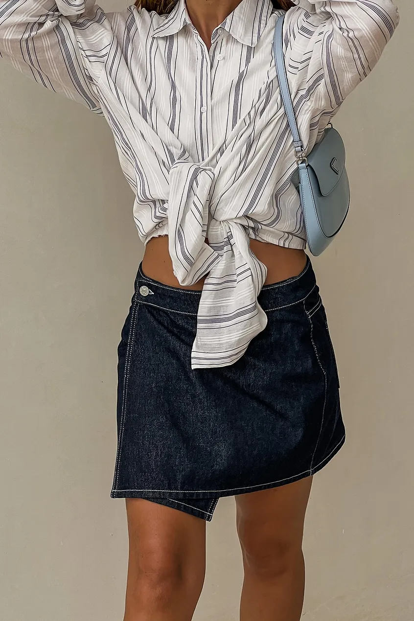 19 top Denim Mini Skirt with Sweater ideas in 2024
