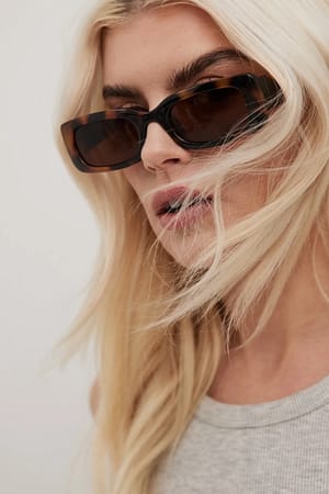 New Square Thick Frame Sunglasses Women Big Size Eyewear Lunette Femme  Luxury