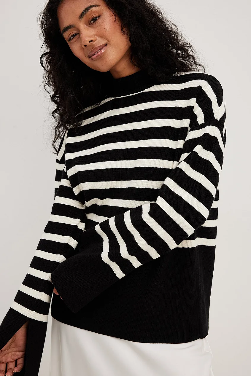 Oversized jumper with online shirt