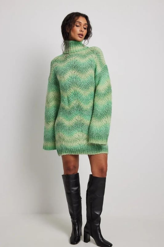 Sweater dress ankle sales boots