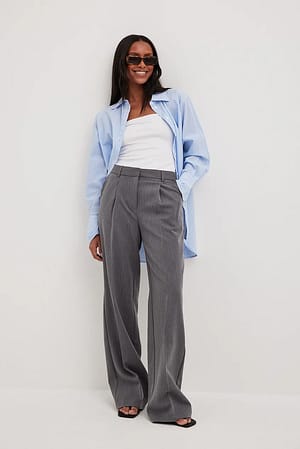 Were you thinking about how to style your wide leg pant ? This is an i, Wide  Leg Pants Outfit Ideas