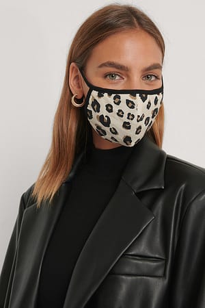 Leopard/Multi 3-pack ansiktsmasker