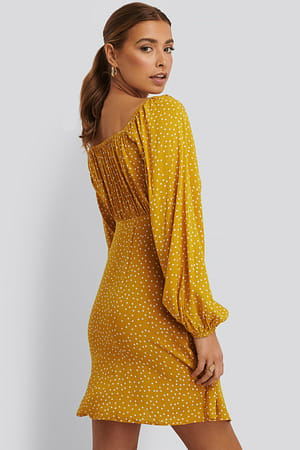 Mustard Kleid