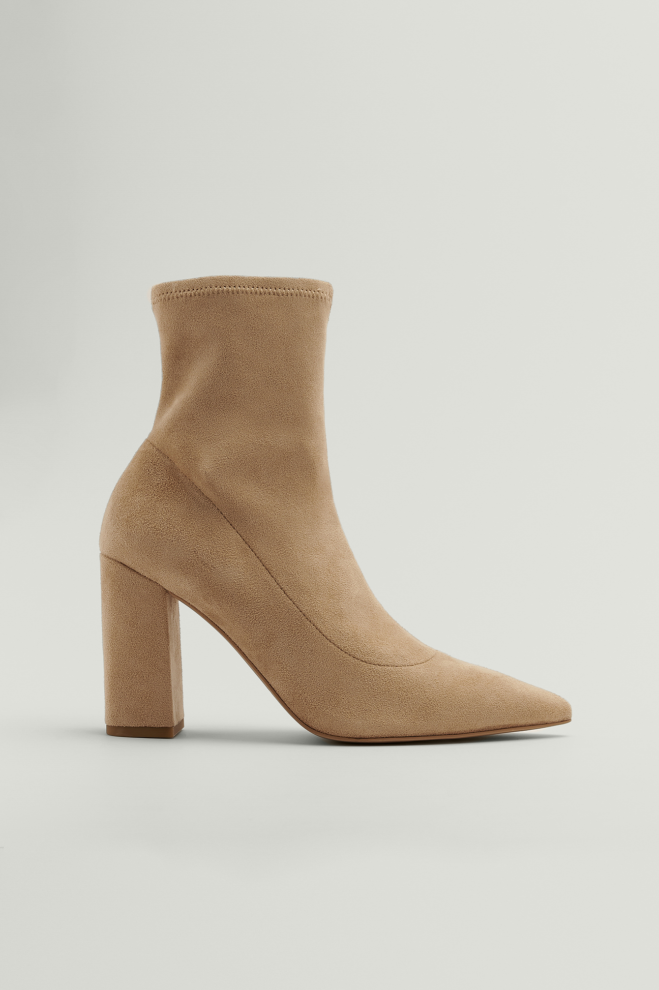 Hayden block clearance heel sock boot