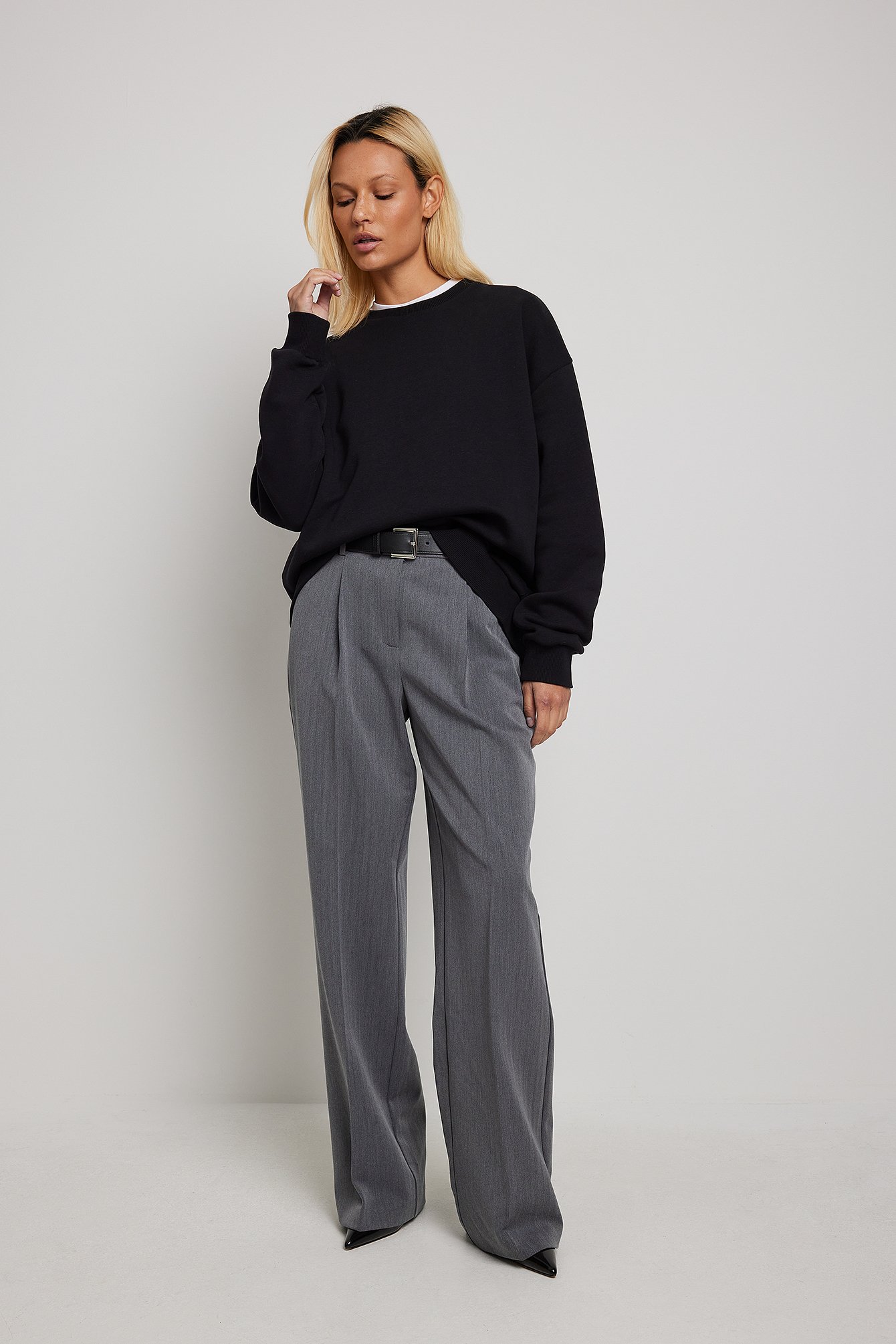 DAZY Fold Pleated Tailored Pants  Casual outfits Casual style outfits  Trouser outfits