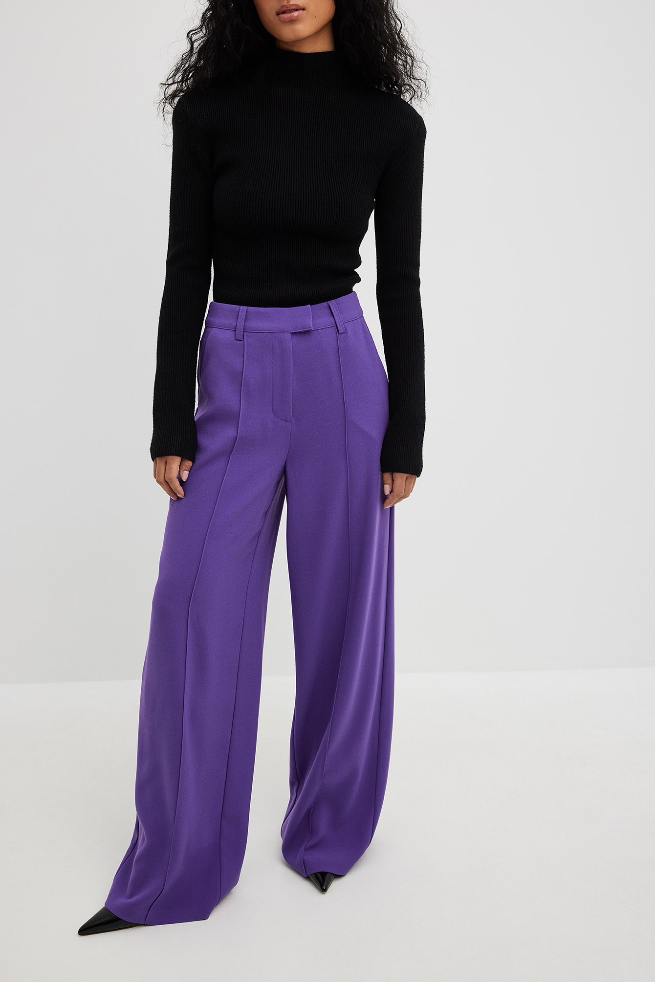 Buy Ishin Womens Purple Gota Patti Embroidered ALine Kurta Trouser  Dupatta Set Online  ISHIN FASHIONS