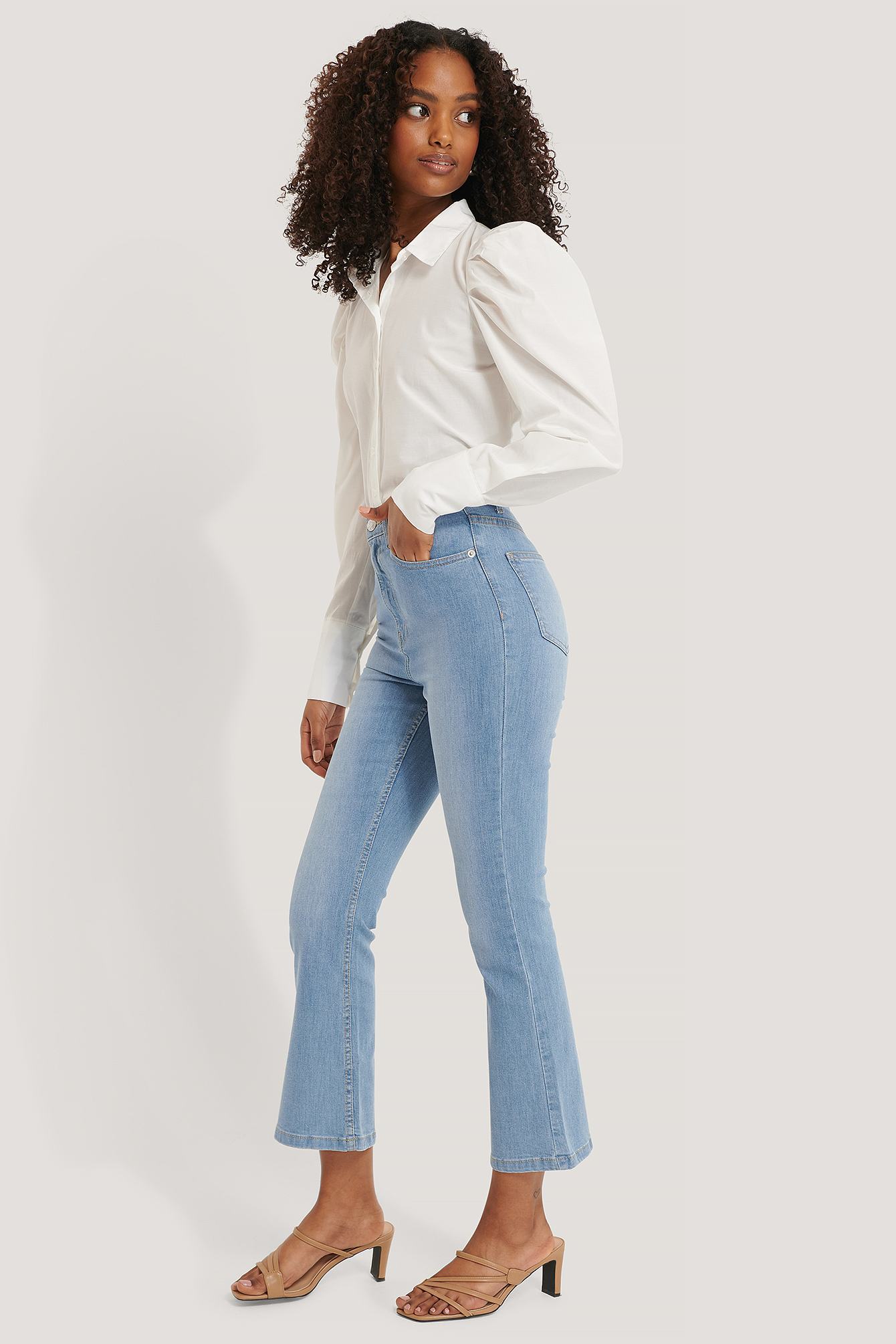 Levi's mile high on sale crop flare