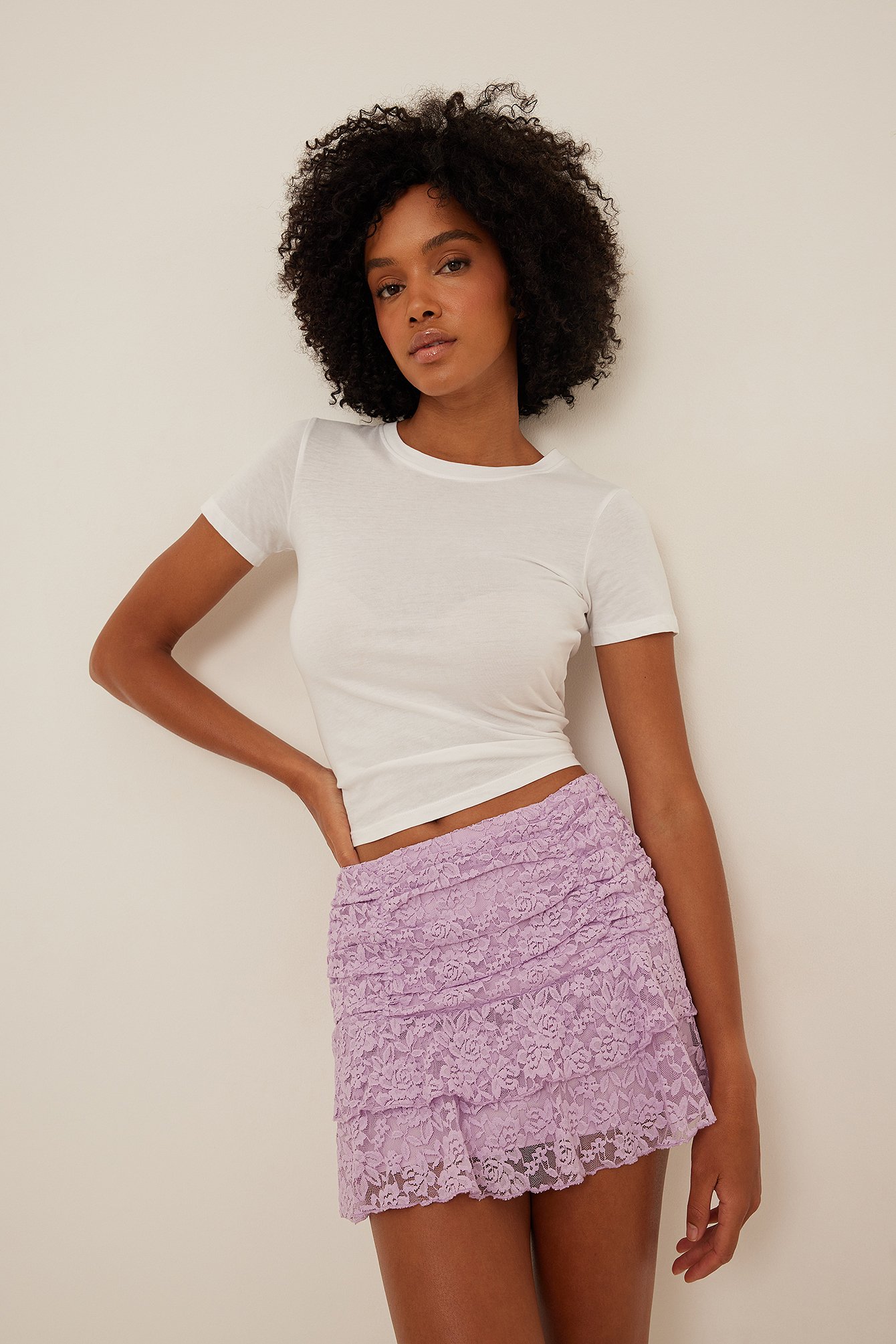 high low bodycon skirt