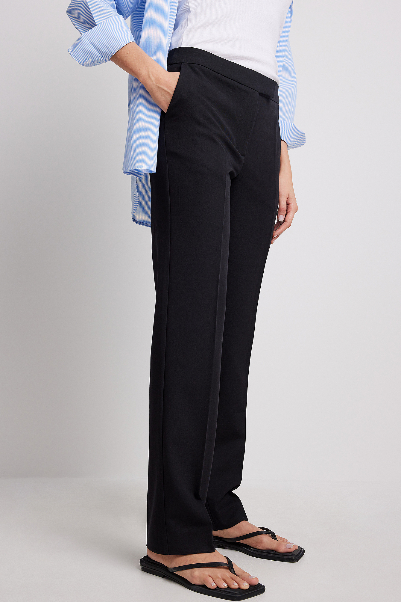 Buy Nelly Low Waist Suit Pant  Black  Nellycom