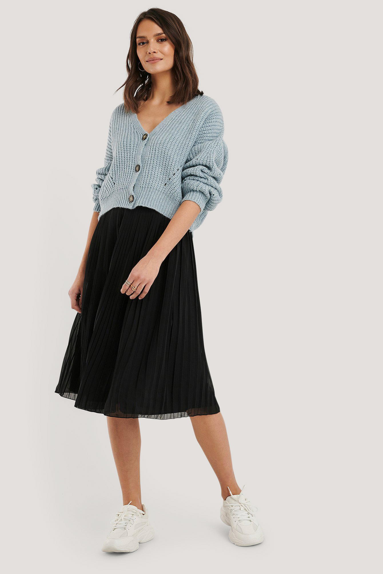 black pleated skirt target