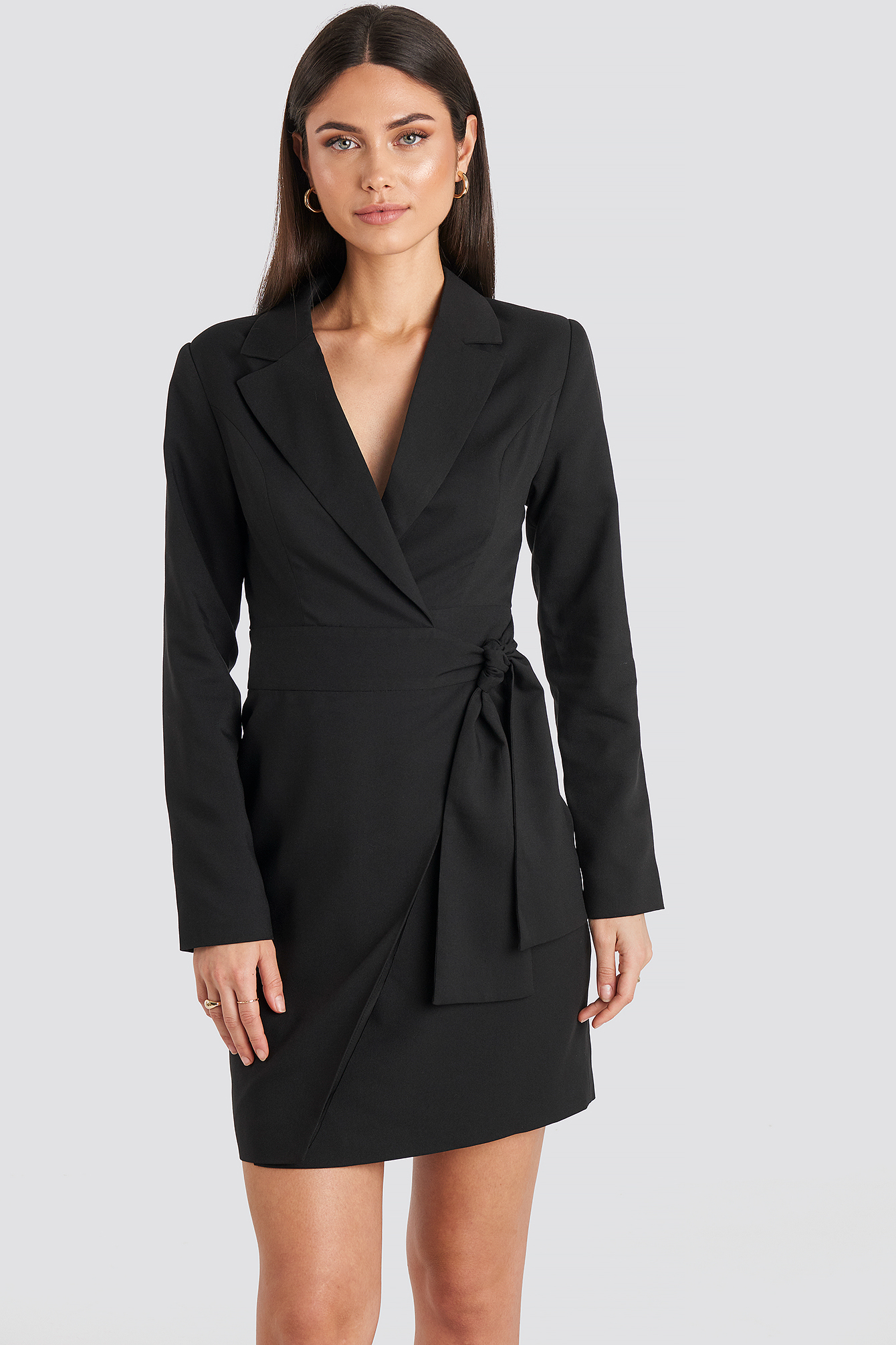 Blazer shop tie dress