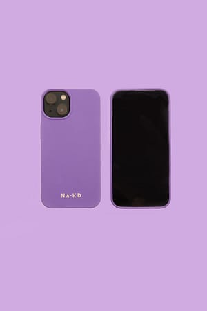 Purple Mobilfodral i silikon