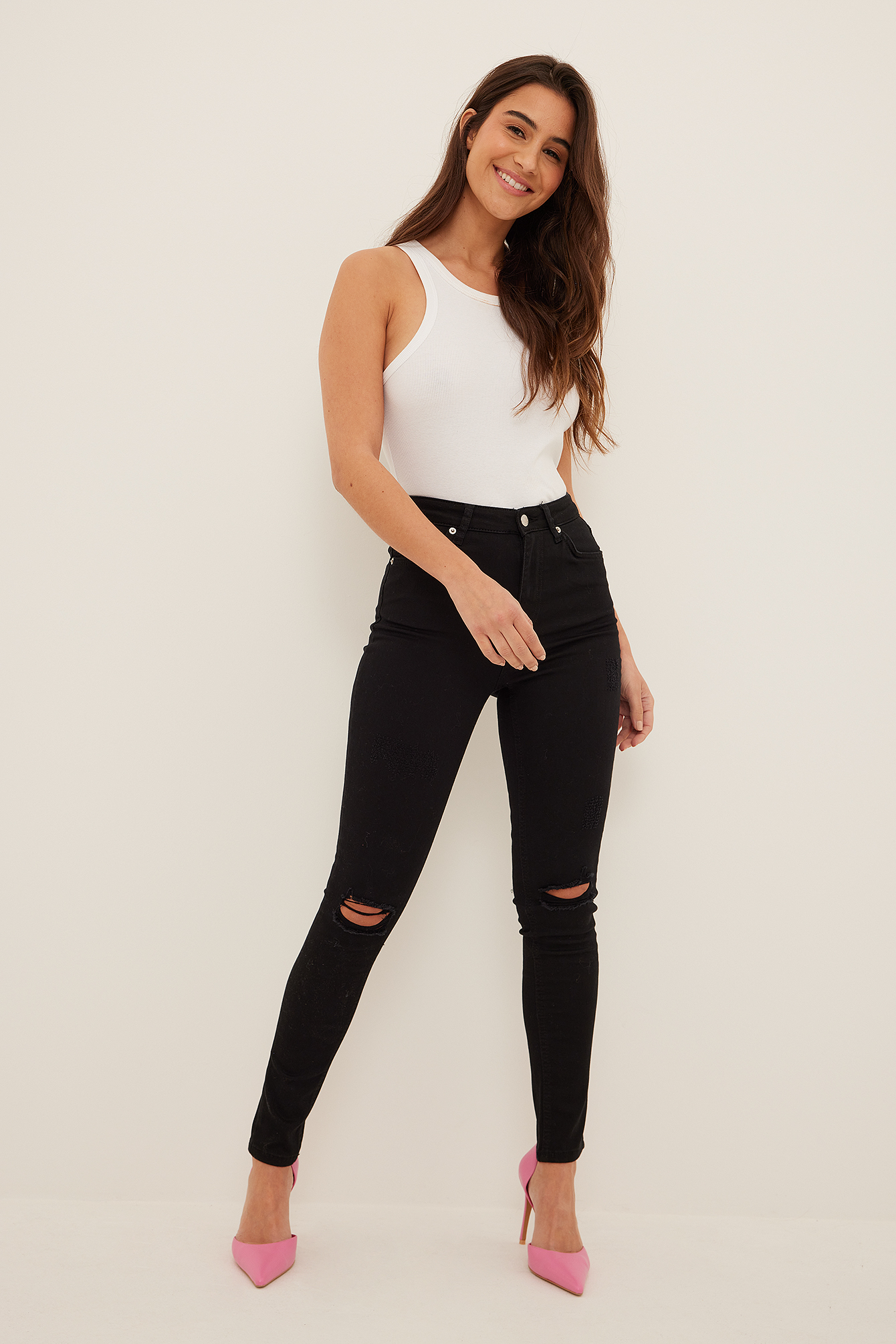 Mid-Rise Pop Icon Ripped Skinny Jeans | Old Navy