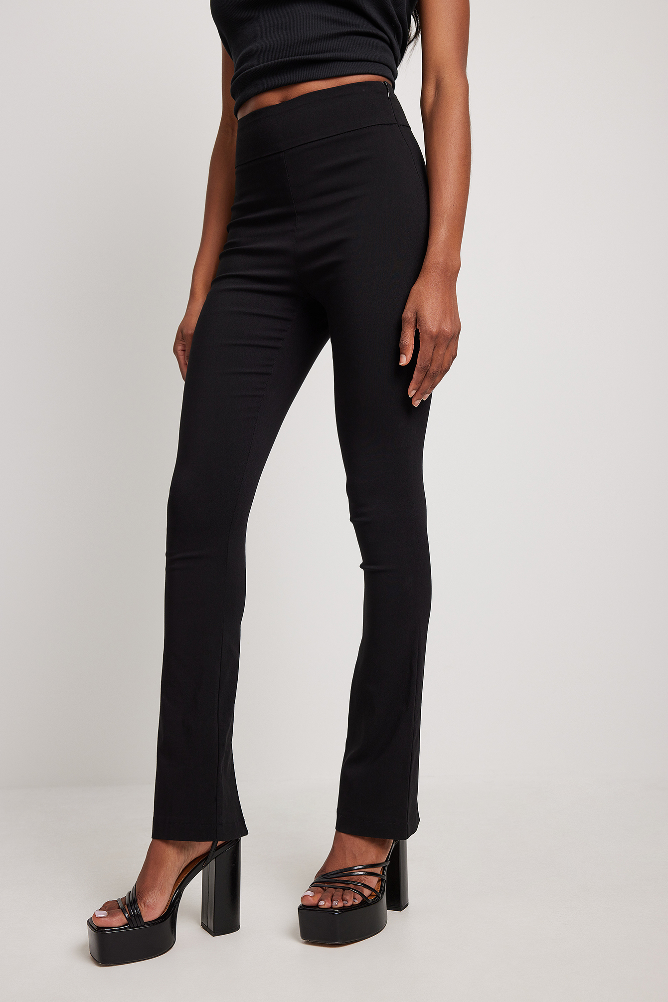 Carolina Herrera - Black High Waisted Skinny Pant