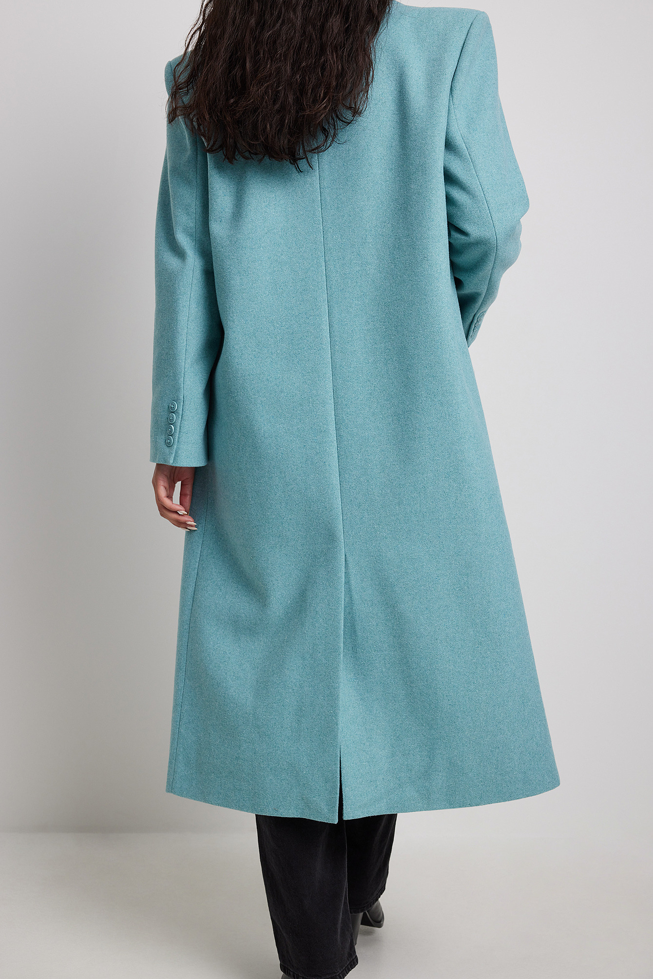 Straight Coat Blue | NA-KD