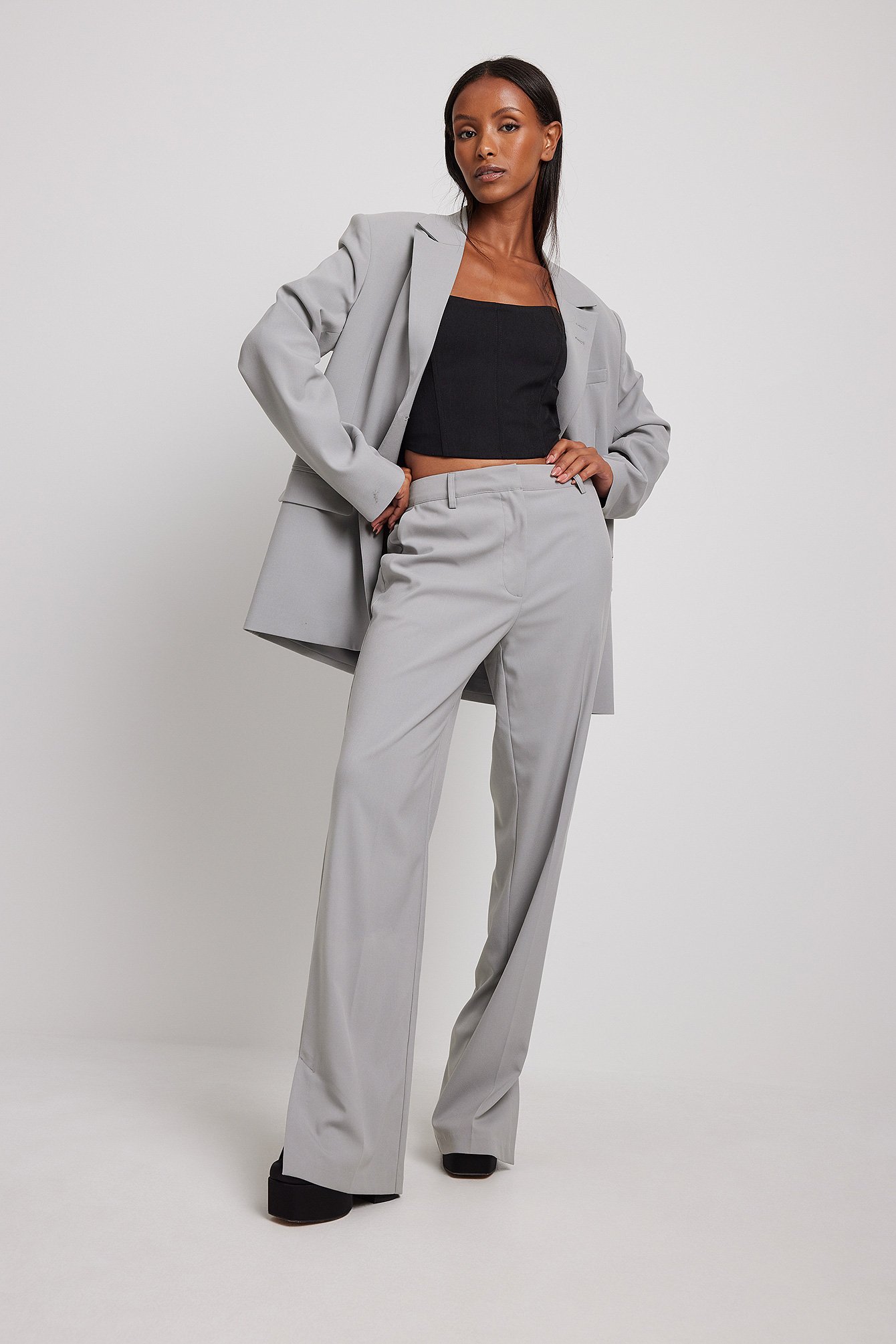Boiled Wool Jersey Pleated Wide-Leg Pant | EILEEN FISHER