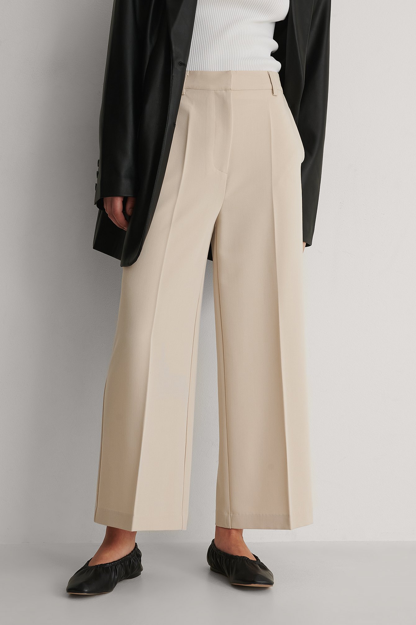 Culotte jeans sale beige