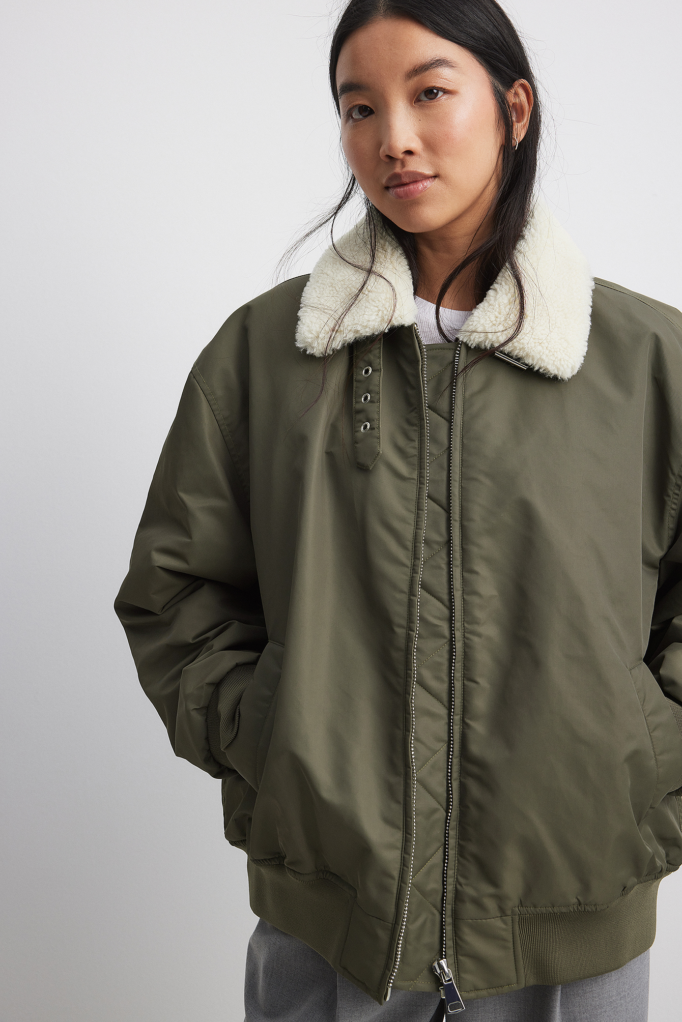 Womens Green Spring Jackets | NA-KD