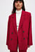 Recycelter zweireihiger Oversize-Blazer