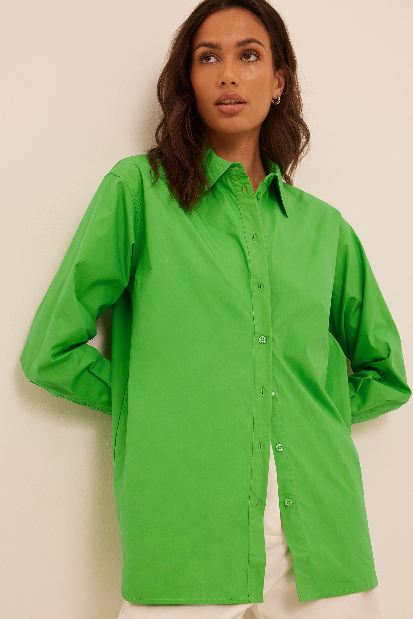 クリアランス通販売 KEBOZ NYLON BB L/S SHIRT GREEN