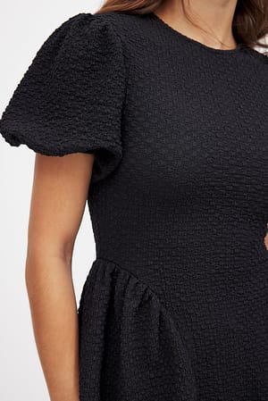 Black Top met pofmouwen