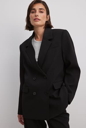 na-kd - NA-KD Regular Linen Blazer 34 on Designer Wardrobe