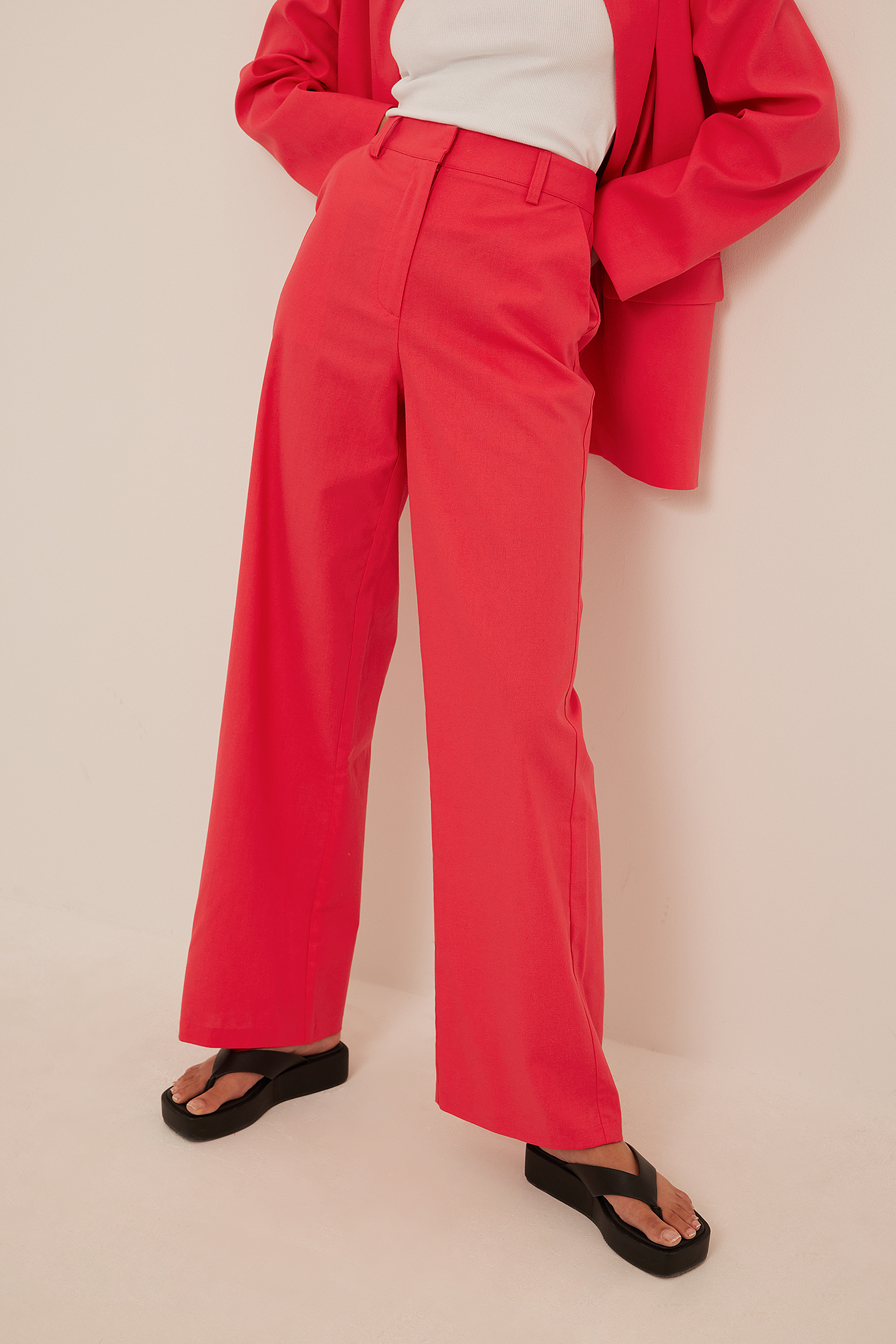 Women Red Trousers | Explore our New Arrivals | ZARA United Kingdom