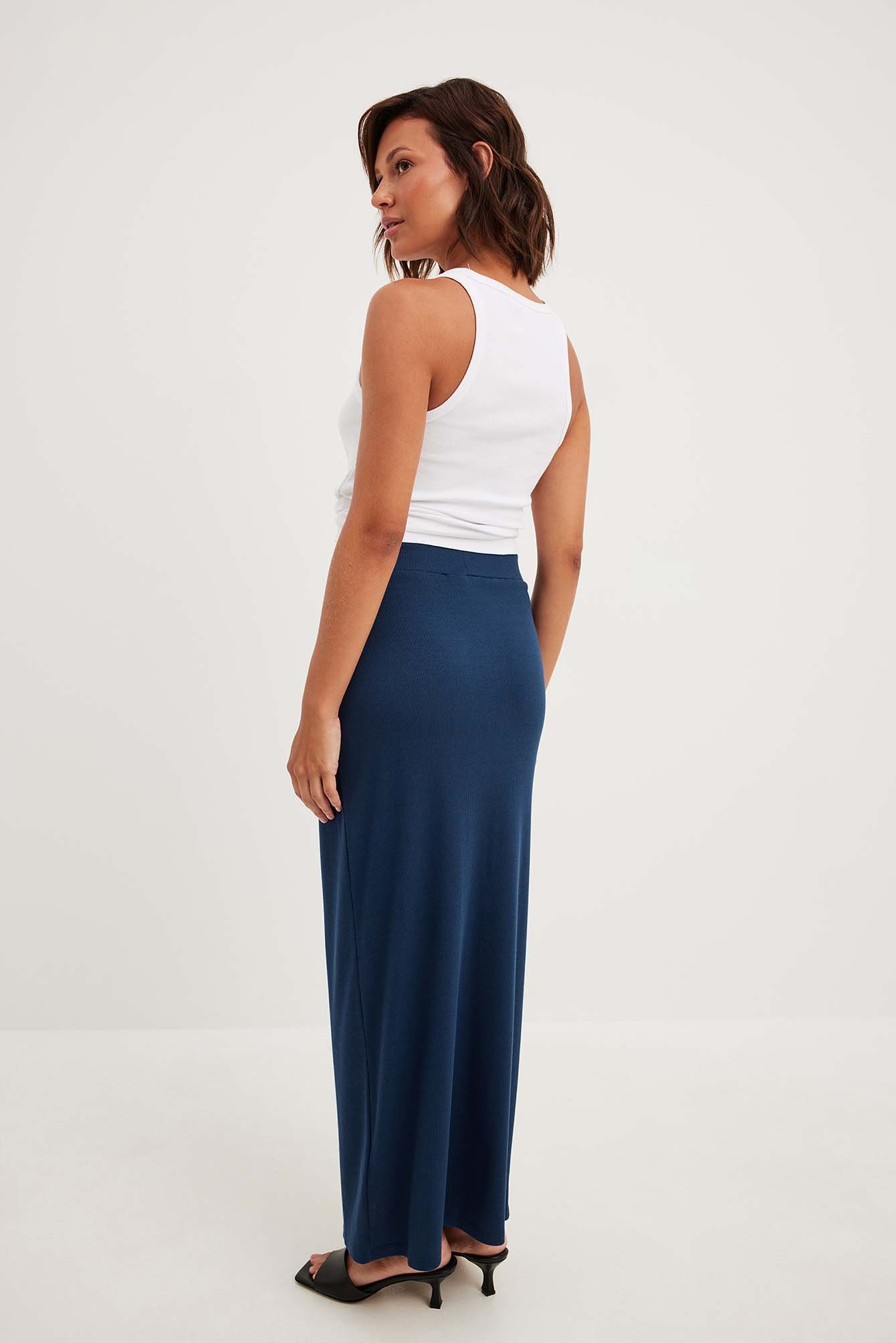 Long maxi 2024 navy skirt