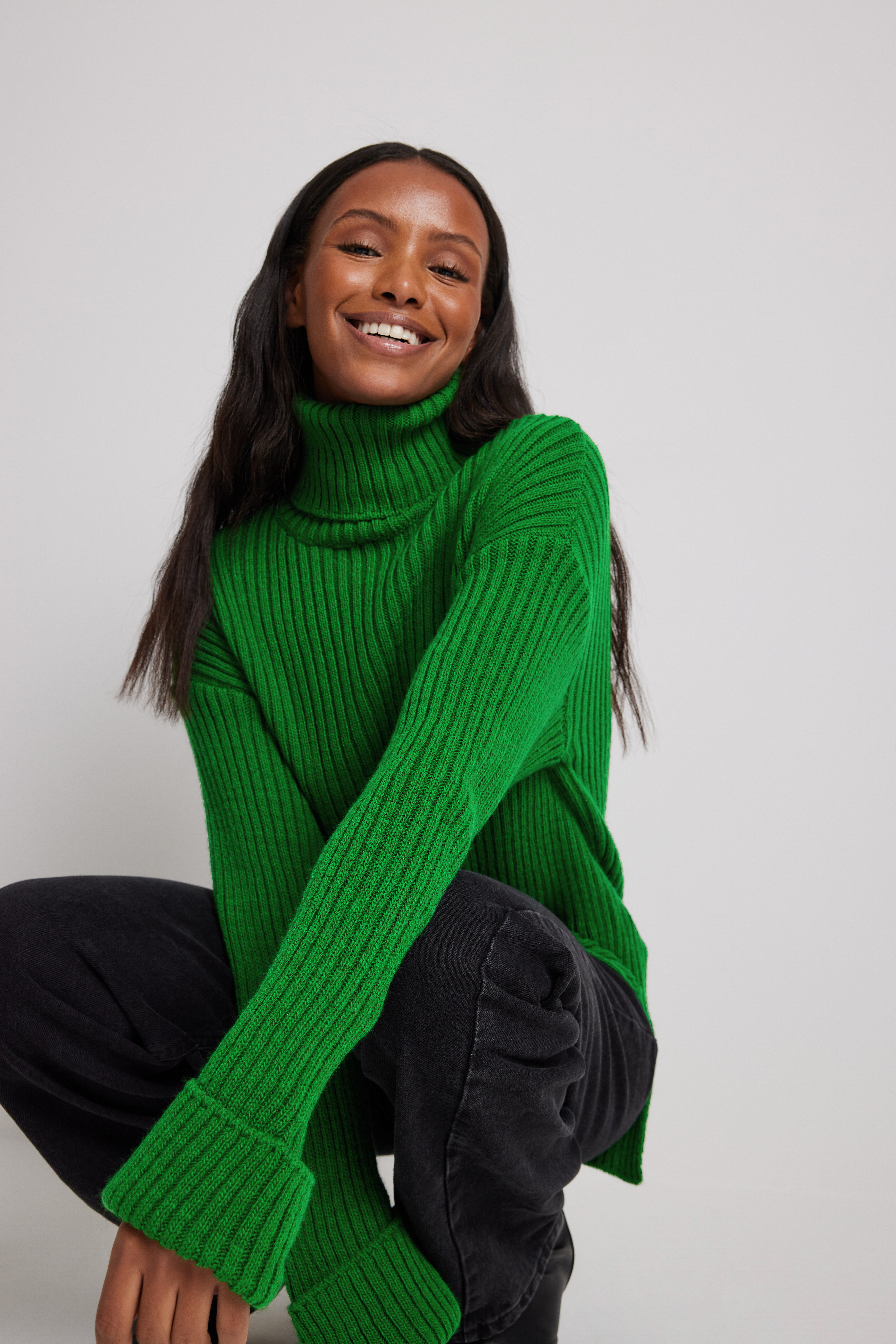 Turtleneck deals lime green